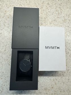 Brand New MVMT Legacy Slim Watch – Panther Black – Never Worn