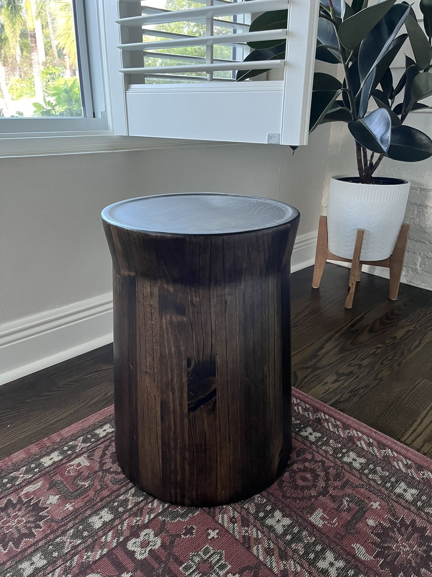 Dark Wood Side Table for Sale in Fort Lauderdale, FL OfferUp