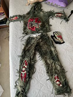 Scary kids zombie costumes Halloween medium