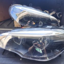 2011 - 2013 Bmw X5 Headlights Drl Xenon 