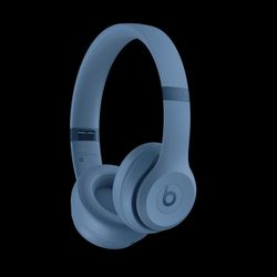 Beats Solo4 Wireless Headphones - On-Ear Wireless Headphones - Slate Blue