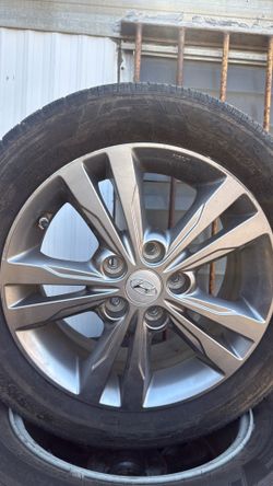 Set of wheels and tires 16 inch