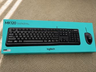 Logitech MK120 Keyboard & Mouse Combo – BRAND NEW