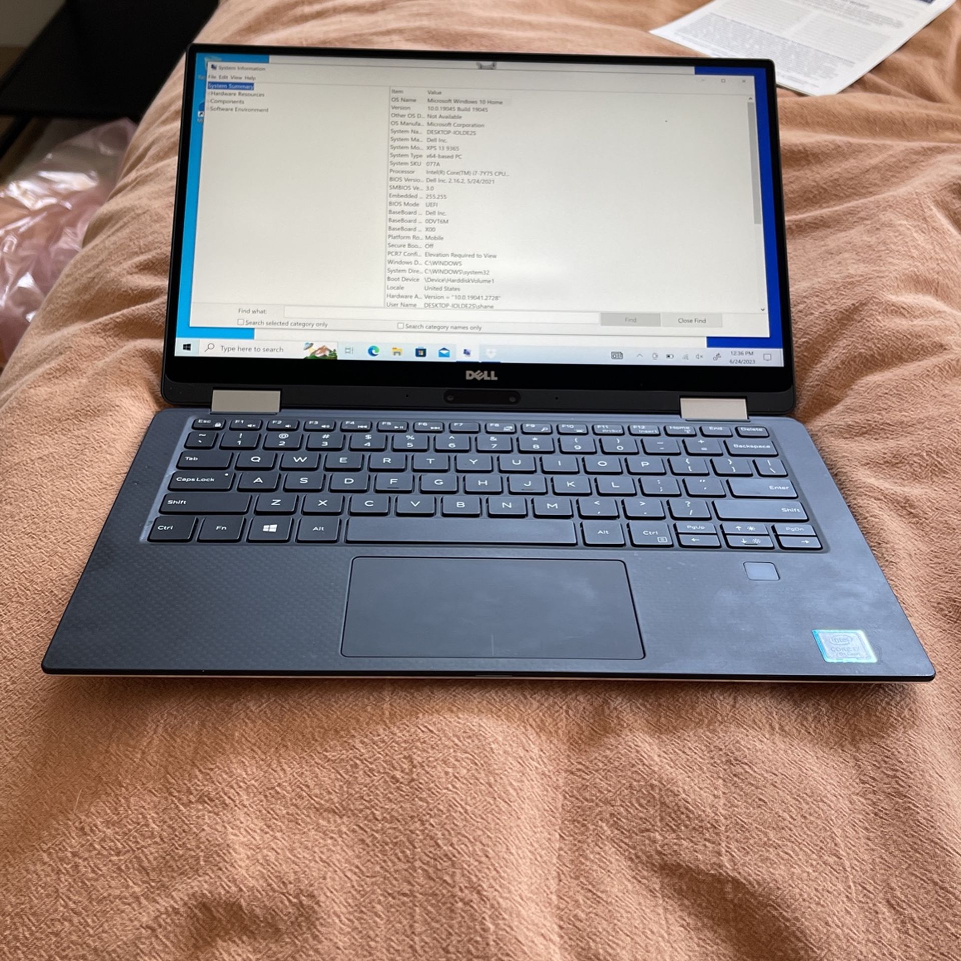 Dell XPs 13 9365