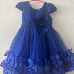 Royal Blue Dress