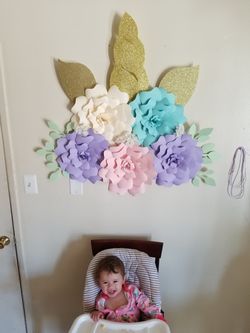 Unicorn backdrop- inspired by pinterest