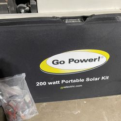 Go power Portable Solar Kit