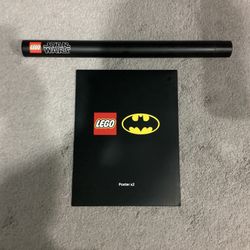 Lego Death Star Supersize Premium Print & Lego Batman Rogues Gallery Art Prints Insiders Rewards