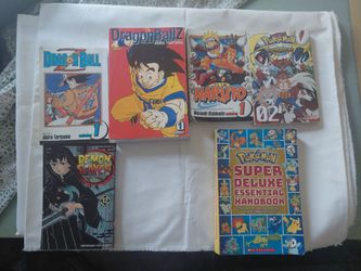 Manga & Pokémon Book Bundle – 6 Books