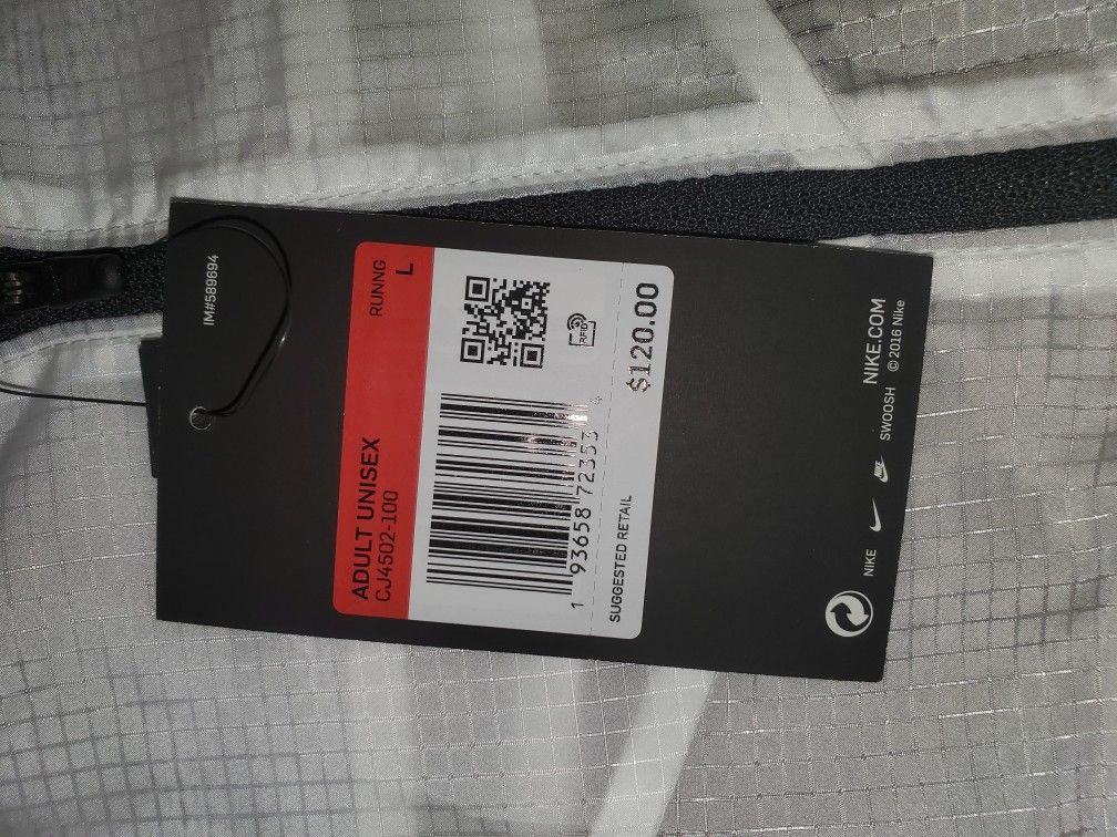 Nike Blue Ribbon Sports Track Club Packable Running Jacket
