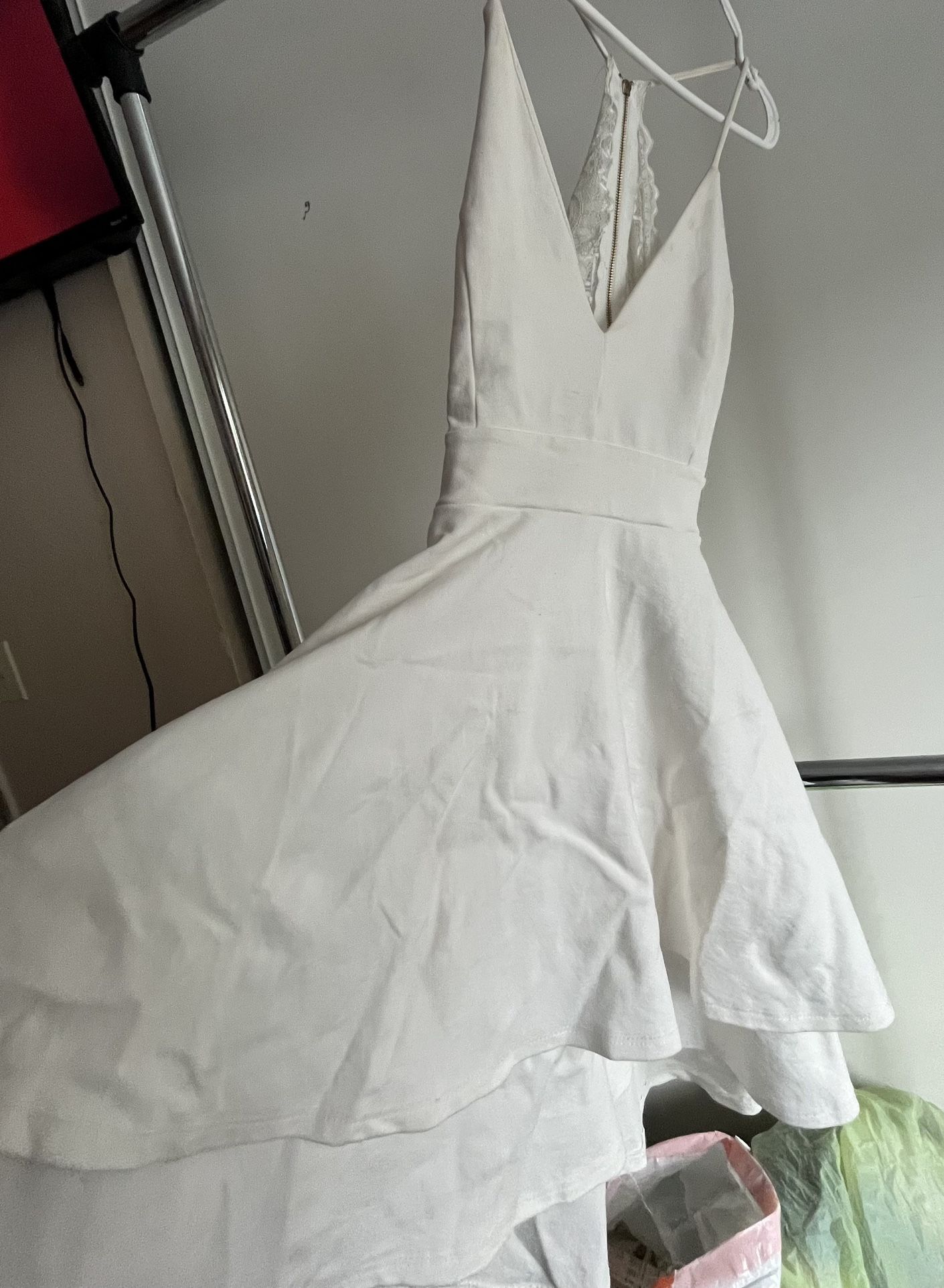 White Dress Size S!