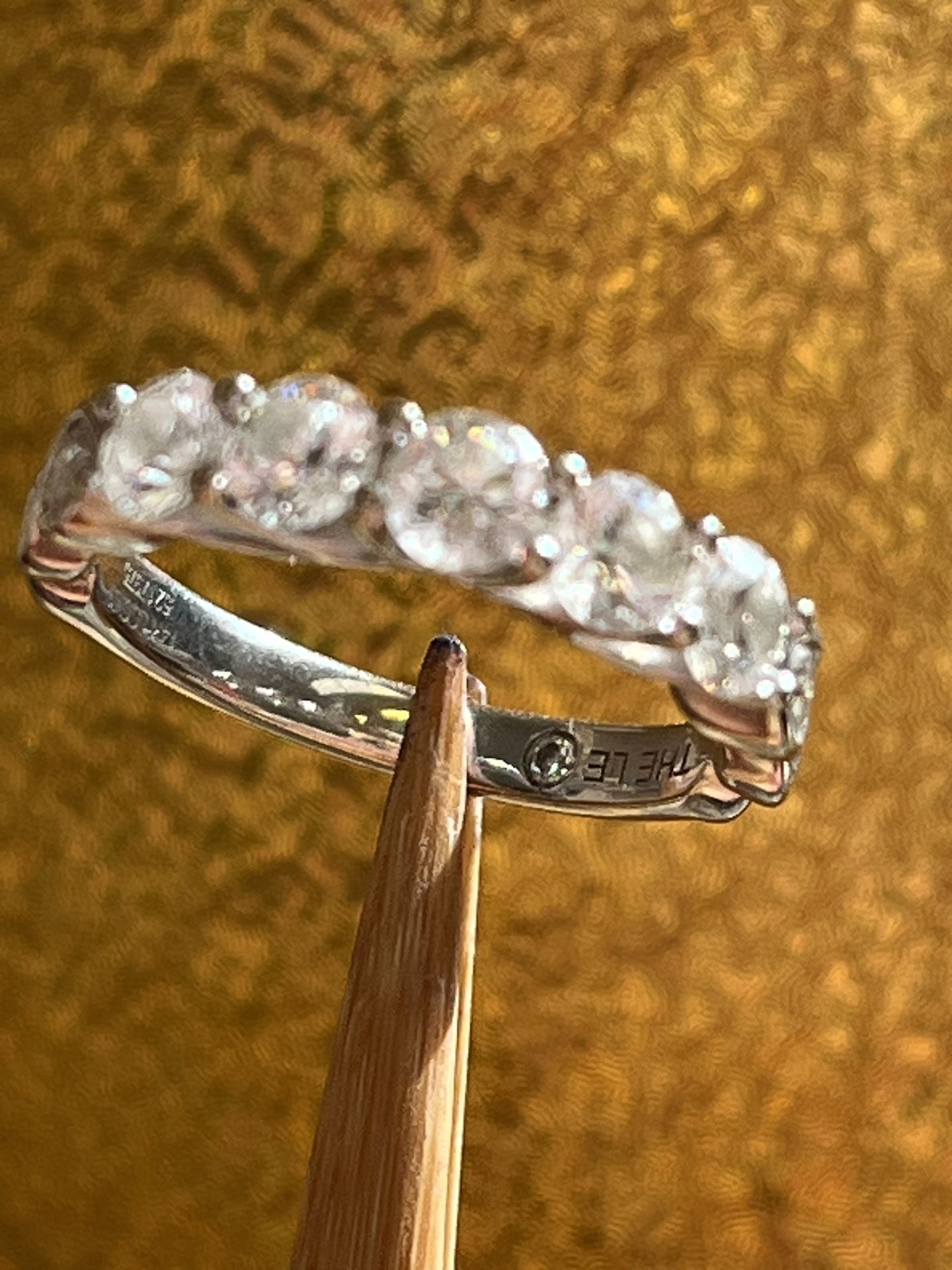 14k White Gold Diamond 1-1/4ct Ring