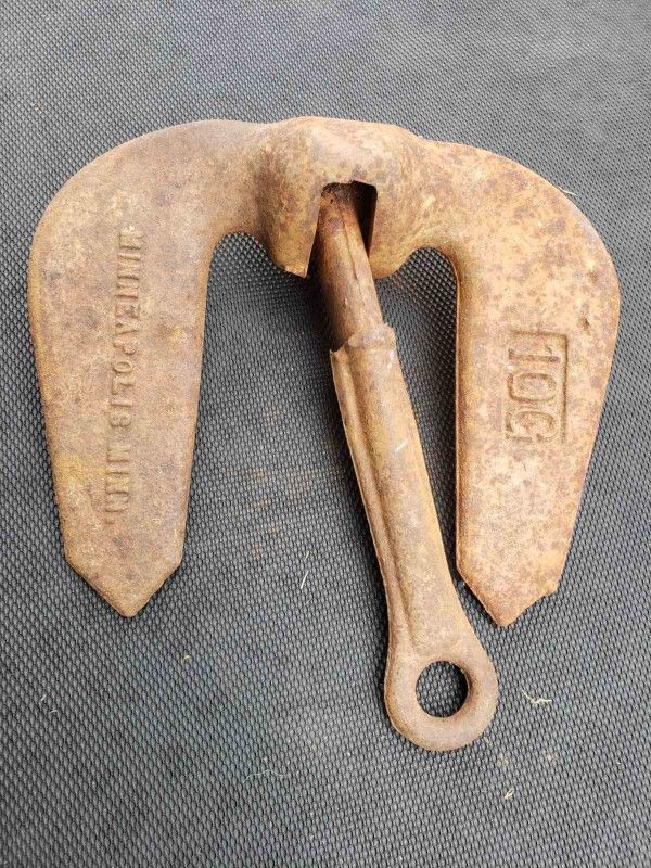 Vintage ACME Cast Iron Boat Anchor