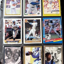 Baseball Card Collection - Ken Griffey Jr, Jose Canseco, Barry Bonds, Sammy Sosa, Chipper Jones, And More!