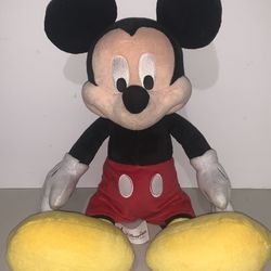 Walt Disney World Mickey Mouse Plush 18" NWT