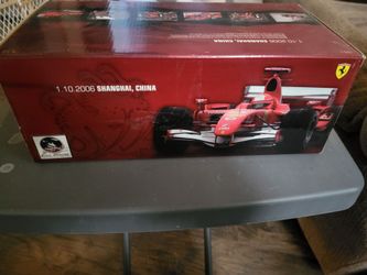 Hot Wheels 1:18 Williams Ferrari 248 F1 2006 Shanghai Winner