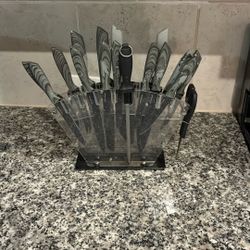 full knife set (must sell fast!!)