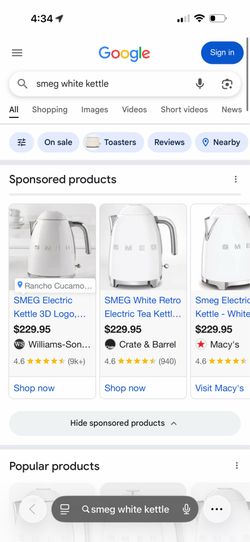 Smeg set for sale