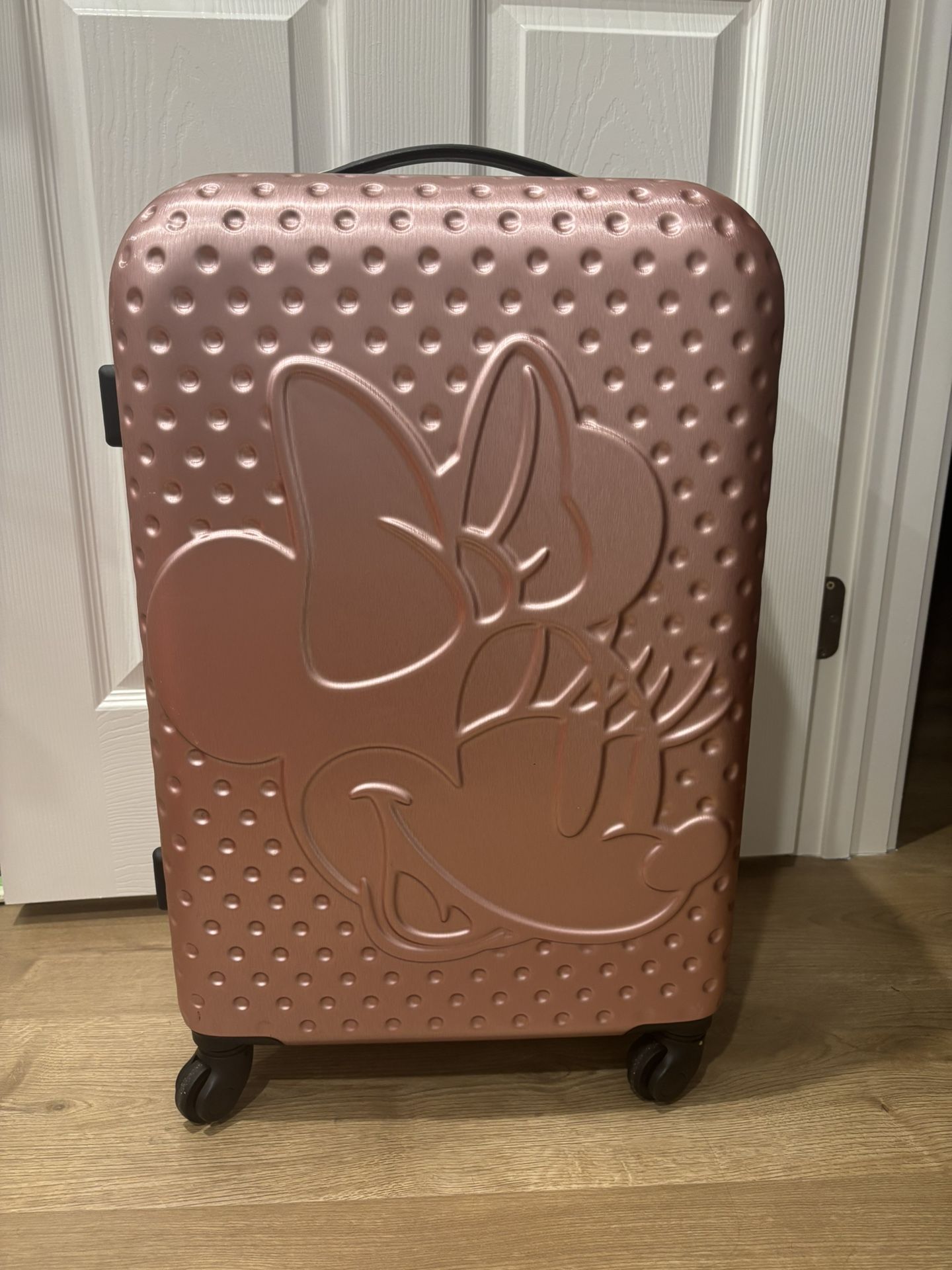 Disney Rose Gold Minnie Mouse Luggage