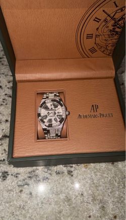 CUSTOM BLACK AND WHITE AUDEMARS PIGUET