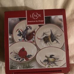 Lenox Winter Greetings Dipping Bowls Set of 4 