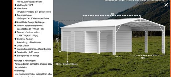 Garage building