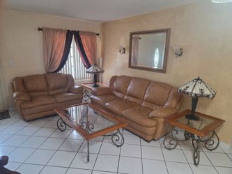Couches and tables