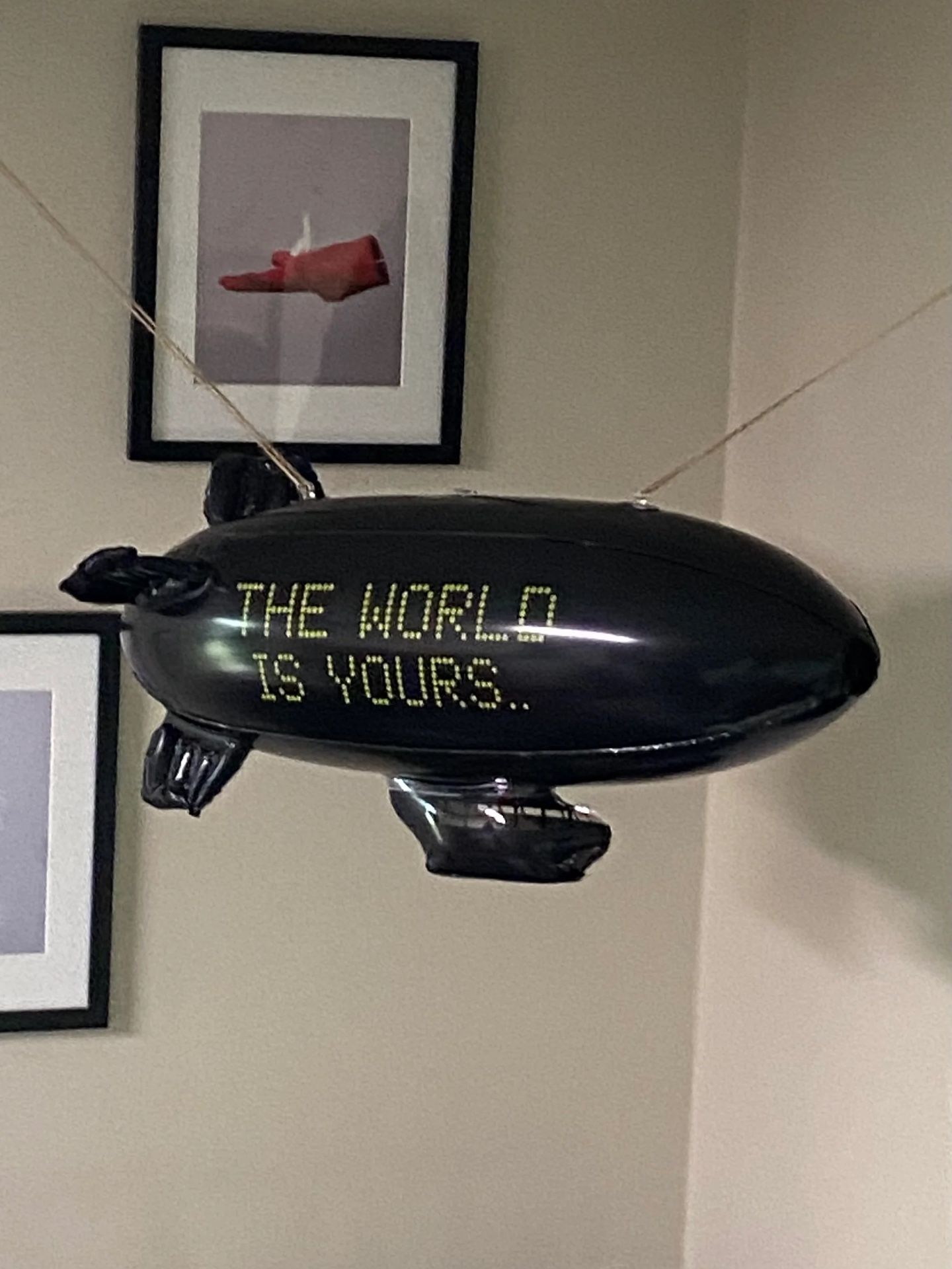 Scarface The World Is Yours Inflatable Blimp