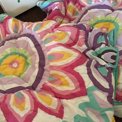 Girls Full Comforter And Pillow Cases