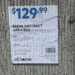 75$ RUG MAYA ABSTRACT AREA RUG
