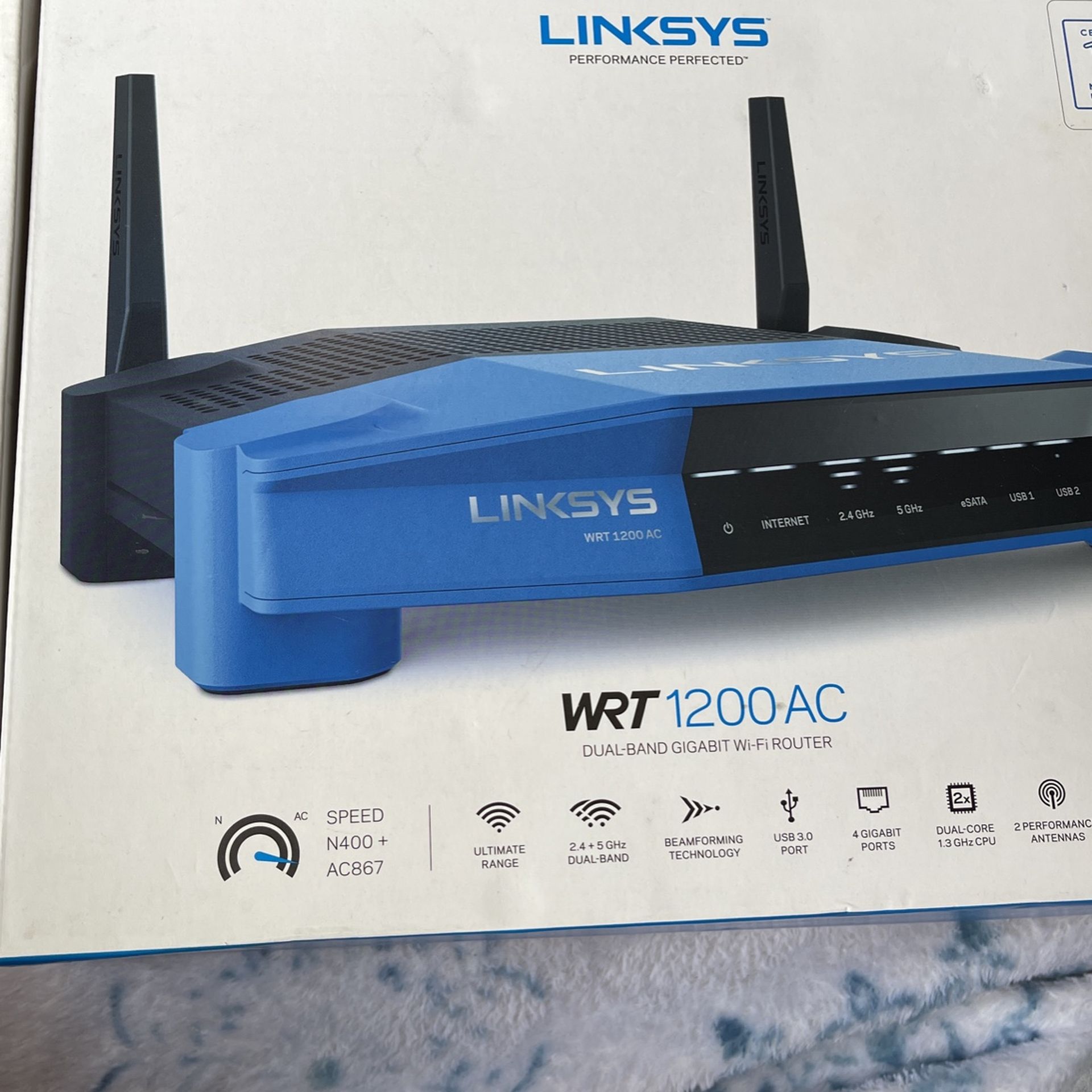 Linksys  WRT 1200 ac Dual Band Gigabit Wi-Fi