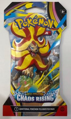 Pokémon TCG Mega Evolution Chaos Rising Sealed Blisters (Pyroar) - Sealed - 5 Available - $10 each