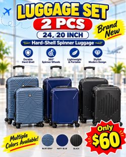 Luggage set 2 pcs only 60$
