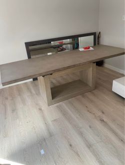 Concrete Style Dining Table - New, delivery