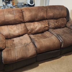 Recliner Sofa Bundle (Pre-pre-used)