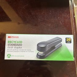 OfficeMate recycled plastic stapler