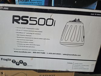 RS500 SOUND TUBE SPEEKERS