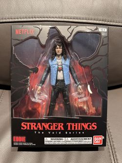 Stranger Things Season 4 Eddie Munson Action Figure The Void Series Bandai NIB