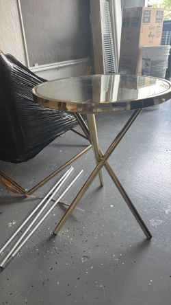 Gold  coffee table