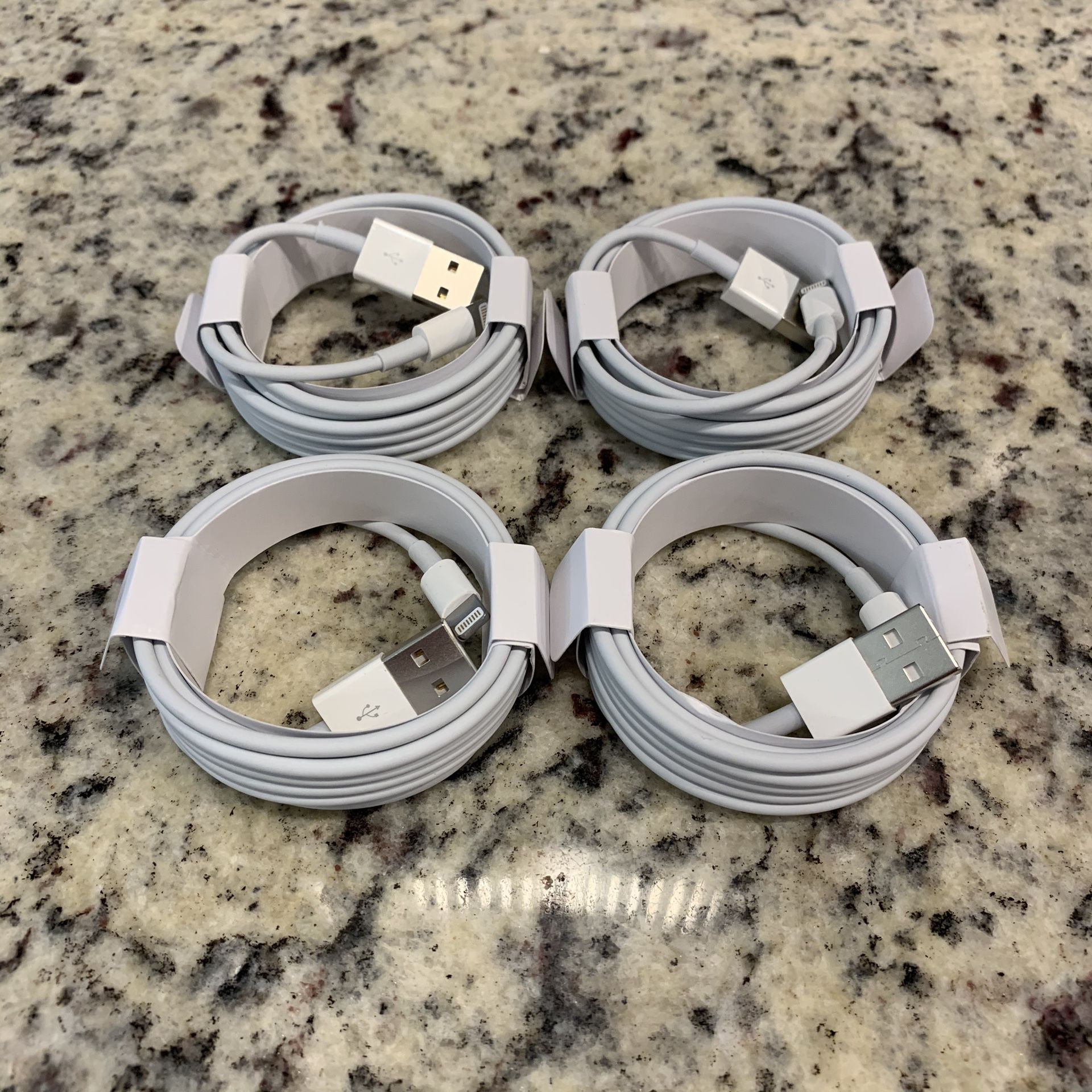 Apple iPhone lightning charging cable 4X