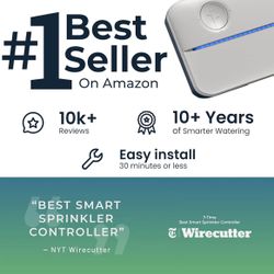 Rachio 3 Smart Sprinkler Controller (8-Zone) – Alexa & SmartThings Compatible - NEW