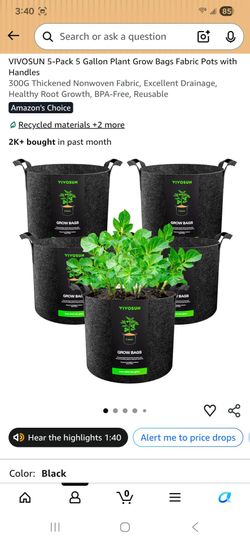 Garden Plant Grow Bags 20