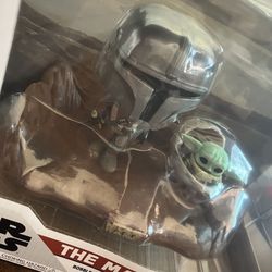 Funko Pop Star Wars The Mandalorian With Child 390