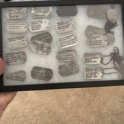 Military Dog Tag Collection