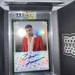 4 Rauw Alejandro Gas Trading Cards