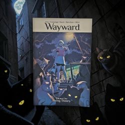 2015 Wayward Vol. 1: String Theory by Jim Zub Trade Paperback Graphic Novel Book Excellent Condition. This image is the cover of the graphic novel Way