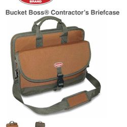 BUCKETBOSS CONTRACTORS BRIEFCASE