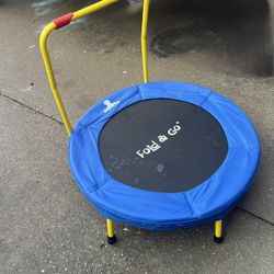Fold & Go Kids Trampoline 