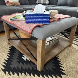 Table Soft  Cushioned / Soft Edges, Storage