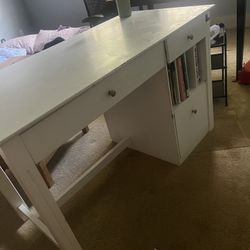 White Wooden Desk